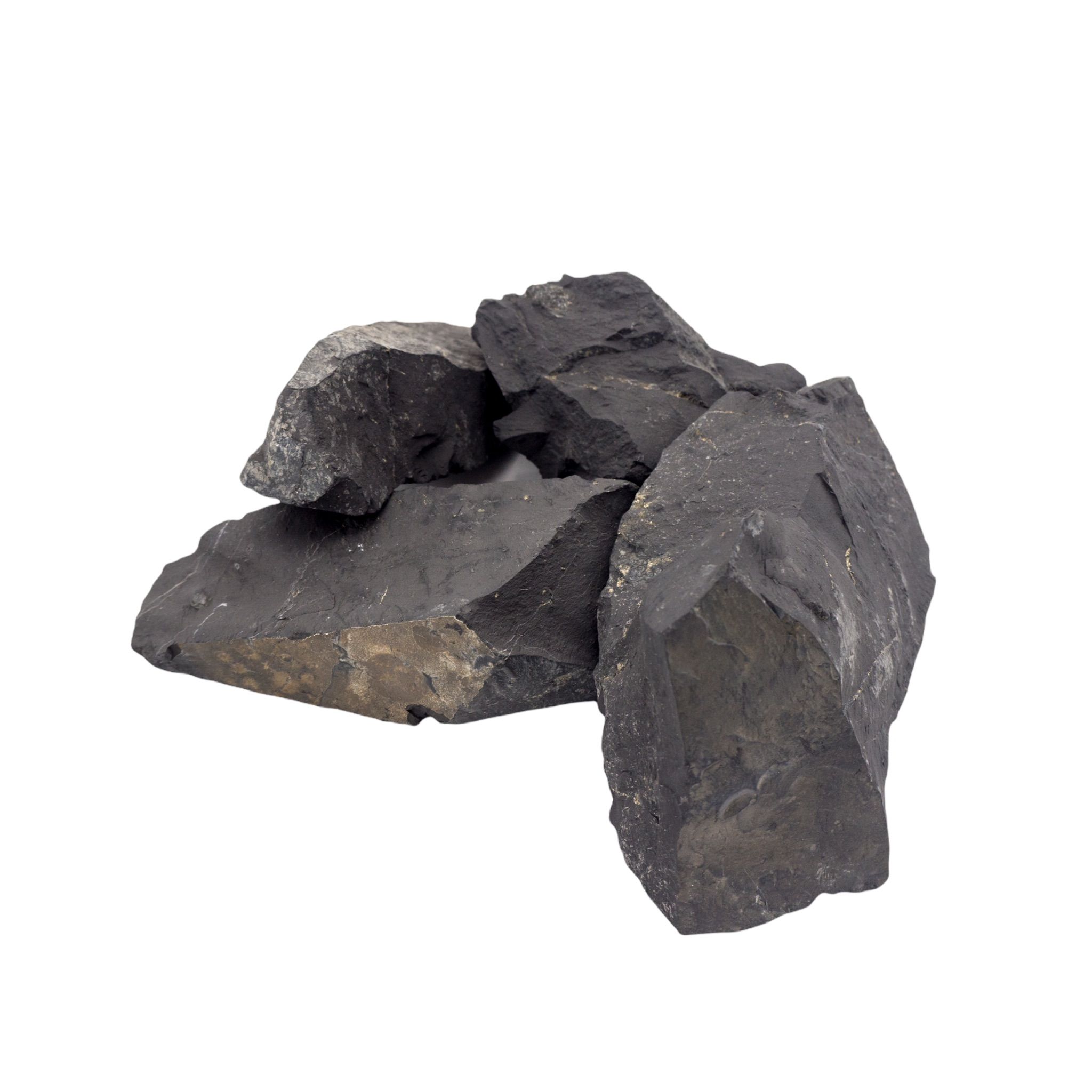 Comprar Shungit shungita piedra rodado en natural sin pulir tamaño medio