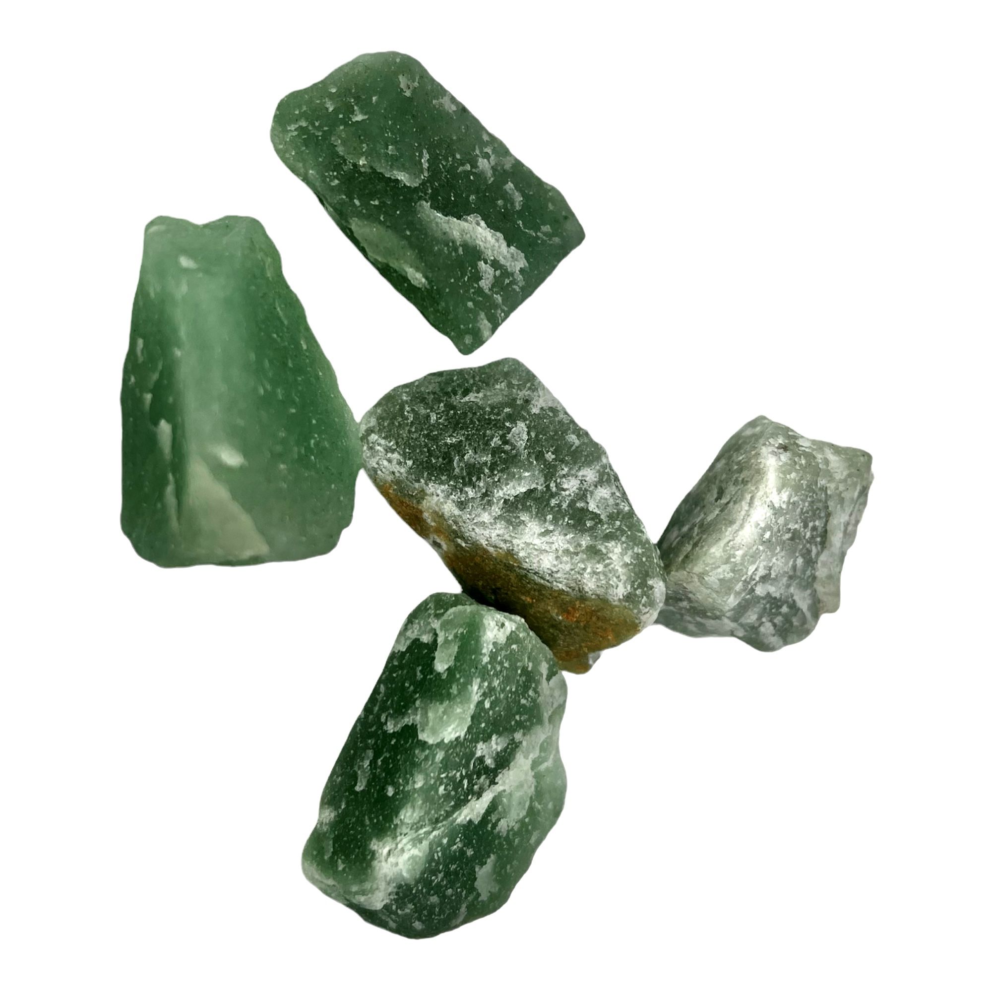 Piedra cuarzo Aventurina verde