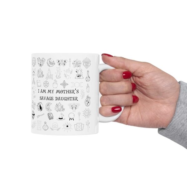 Taza de cafe esoterica