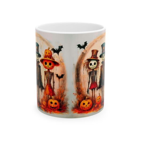 taza halloween familia espeluznante