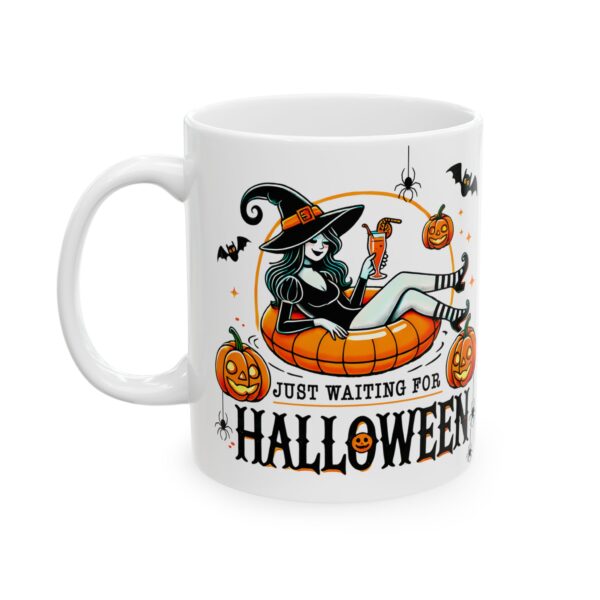 Taza Bruja Esperando Halloween